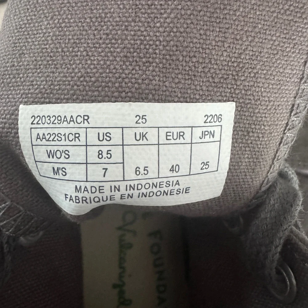 PF Flyers All American Sneakers Mens 7 Womens 8.5 Grey Suede High Top Shoes